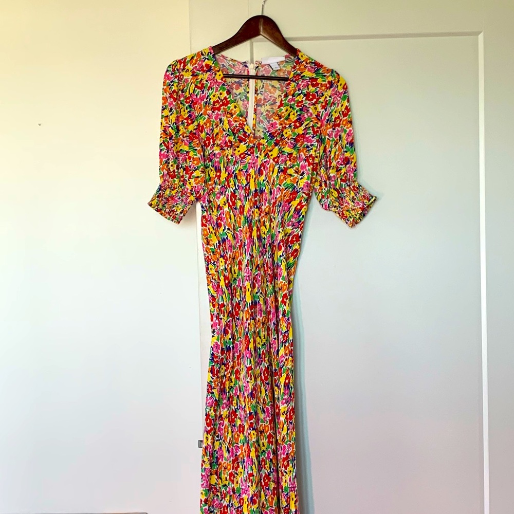 Rixo for Target Floral Puff Sleeve Dress